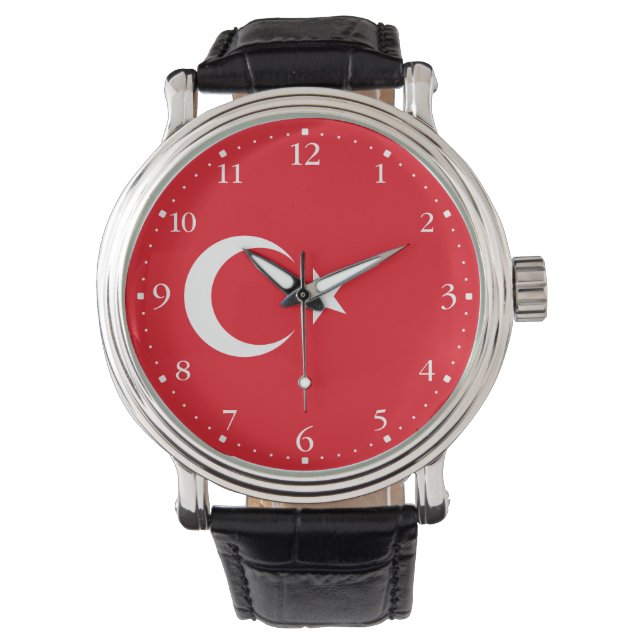 Turkey Flag Watch (Front)