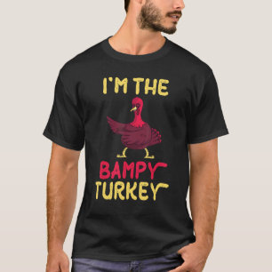 Turkey Flossing Happy Thanksgiving Day I'm The Bam T-Shirt