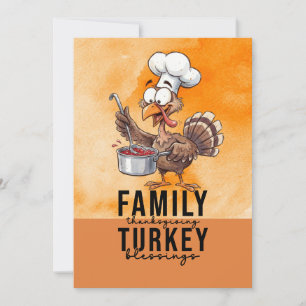 Turkey for thanksgiving invitation