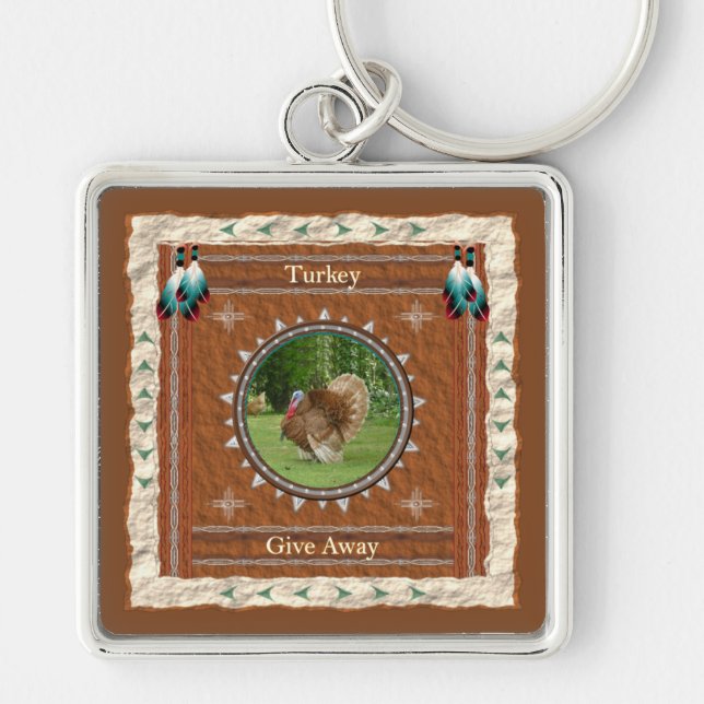 Turkey Give Away Energy Keychain (Front)