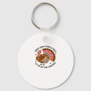 Turkey gravy beans and rolls let me see that casse keychain