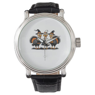 Turkey Halloween Boo, Thanksgiving Turkey, Spooky  Watch