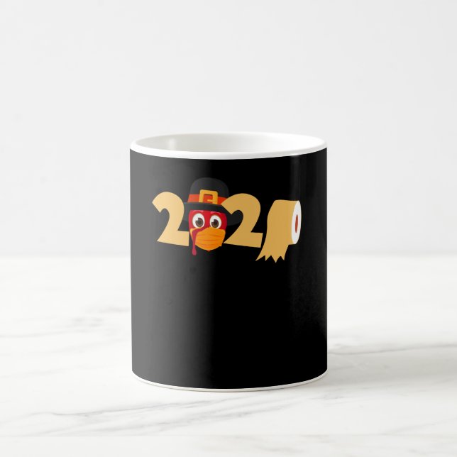 Turkey Happy Thanksgiving 2020 Coffee Mug (Center)
