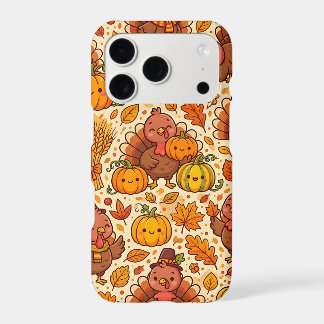 Turkey Harvest Thanksgiving iPhone 17 Case