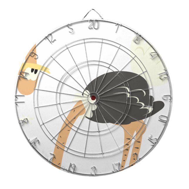 Turkey Head Dartboard (Front)
