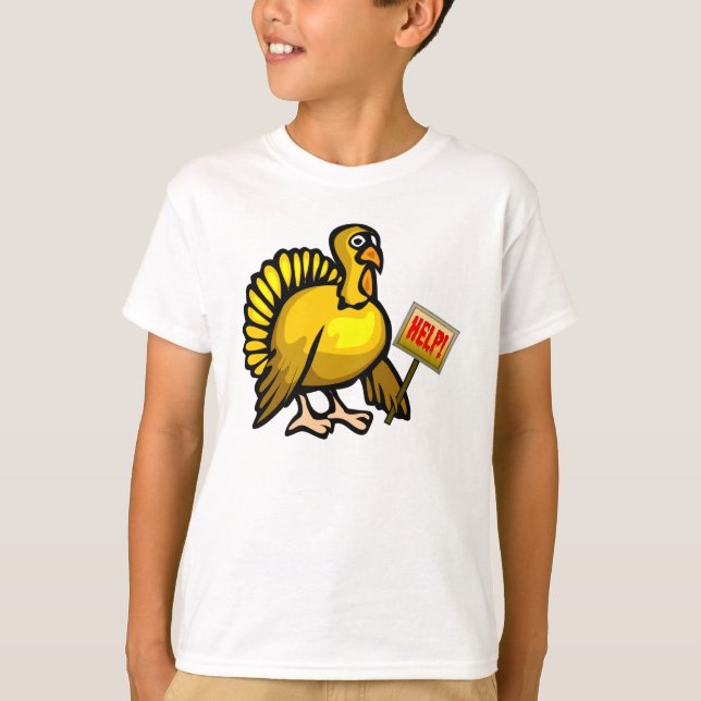 Turkey Help T-Shirt (Front)