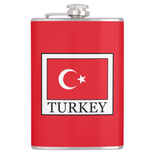 Turkey Hip Flask (Front)