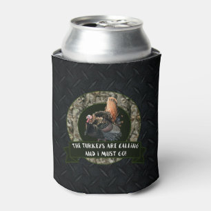 Turkey Hunting Diamond Plate Beer Cooler