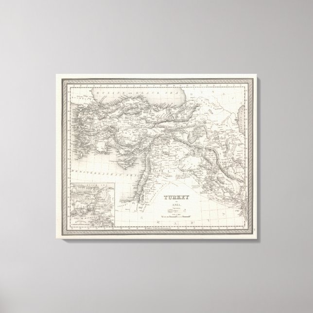 Turkey in Asia 2 Canvas Print (Front)