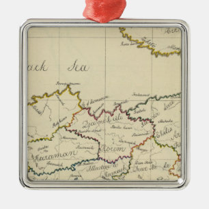 Turkey in Asia 3 Metal Ornament