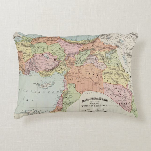 Turkey in Asia 6 Decorative Pillow (Front)