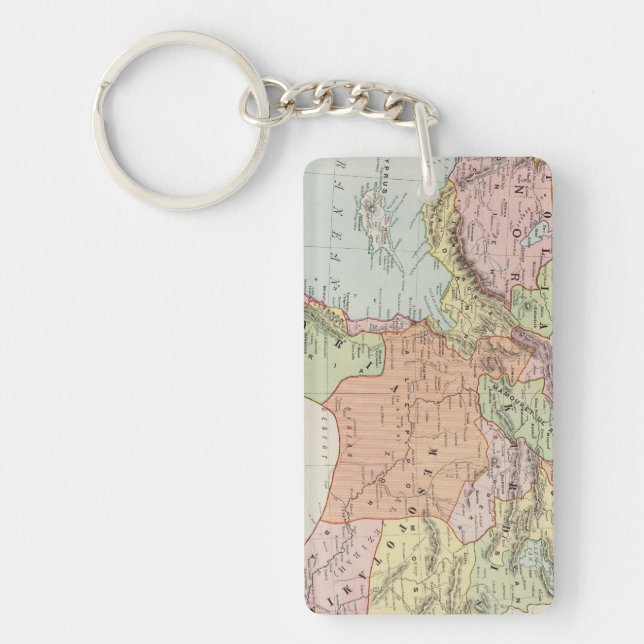 Turkey in Asia 6 Keychain (Front)