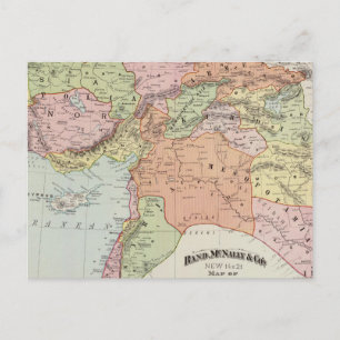 Turkey in Asia 6 Postcard