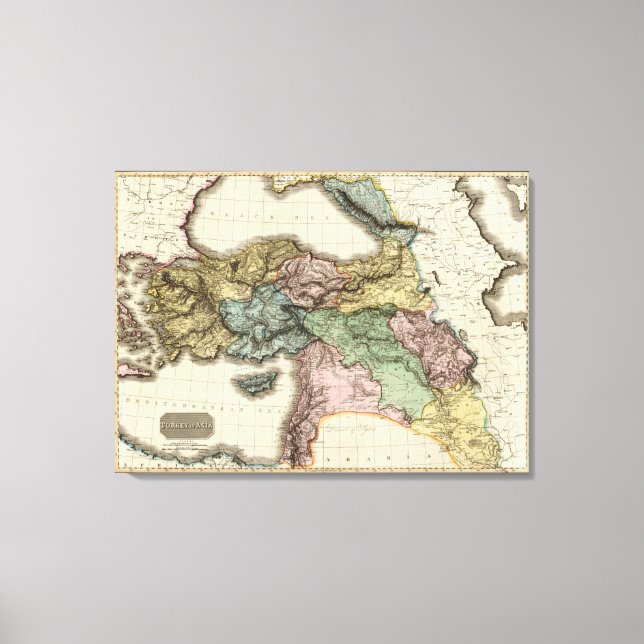 Turkey in Asia Canvas Print (Front)