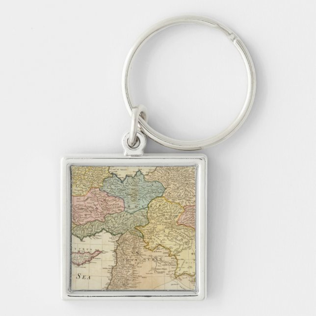 Turkey in Asia Keychain (Front)