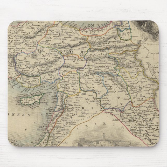 Turkey In Asia Mouse Pad (Front)