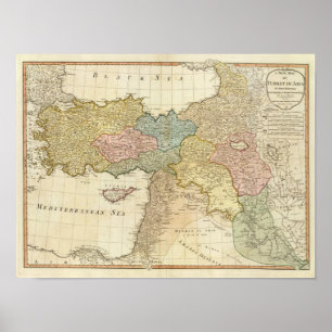 Turkey in Asia Poster