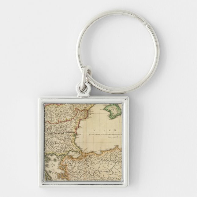 Turkey in Europe 4 Keychain (Front)