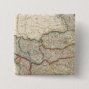 Turkey in Europe 7 2 Inch Square Button