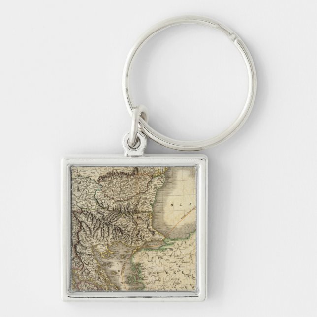 Turkey in Europe 7 Keychain (Front)