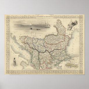 Turkey In Europe Poster
