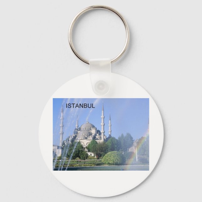 Turkey Istanbul Blue Mosque (St.K) Keychain (Front)