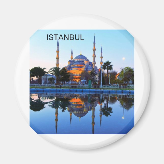 Turkey Istanbul Blue Mosque (St.K) Magnet (Front)