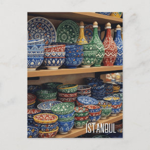 Turkey Istanbul Grand Bazaar Postcard
