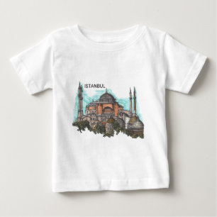 Turkey Istanbul Hagia Sophia (by St.K) Baby T-Shirt