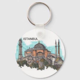 Turkey Istanbul Hagia Sophia (by St.K) Keychain