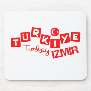 TURKEY IZMIR mousepad - customize