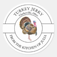 Turkey Jerky Label