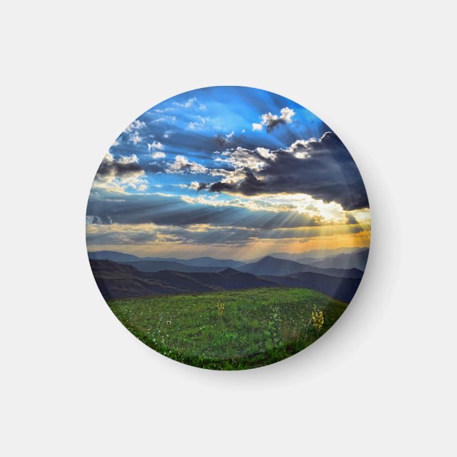 Turkey, Kackar mountains, landscape photograph Magnet (Front)