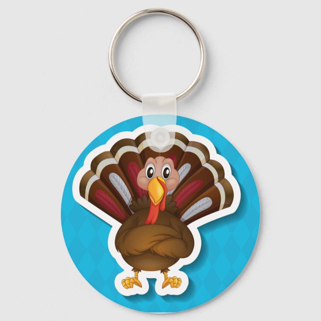 Turkey Keychain (Front)
