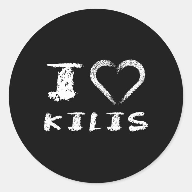 Turkey Kilis Province Southeast Anatolia Merkez Ki Classic Round Sticker (Front)