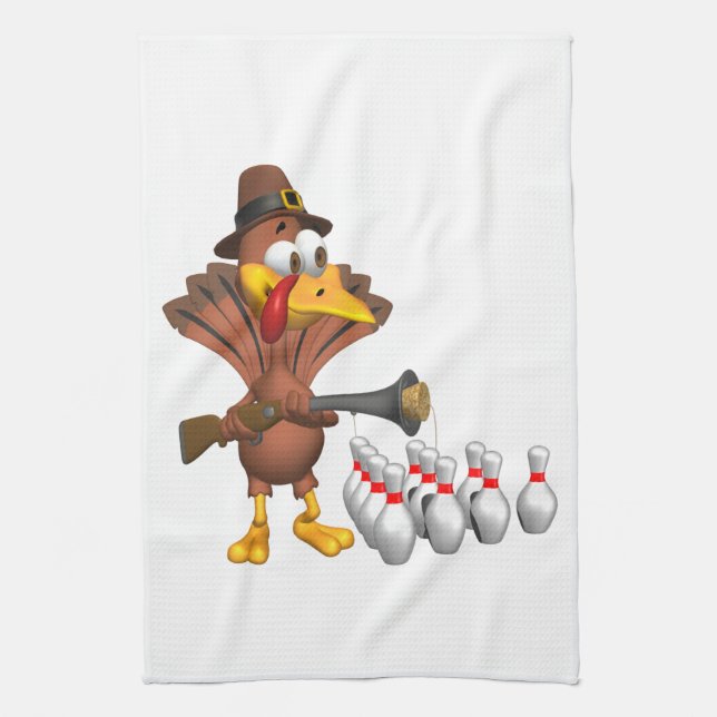 Turkey Kitchen Towel (Vertical)