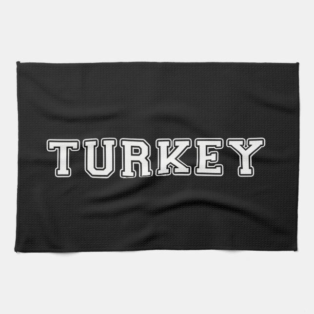 Turkey Kitchen Towel (Horizontal)
