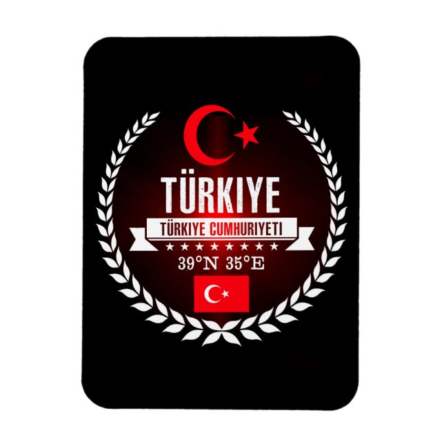 Turkey Magnet (Vertical)