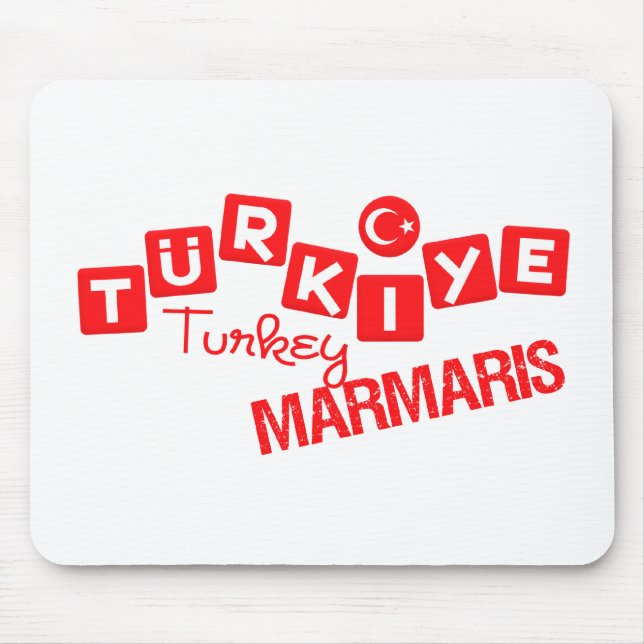 TURKEY MARMARIS mousepad - customize (Front)