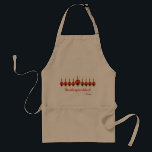 Turkey Menorah Thanksgivukkah Apron<br><div class="desc">PRLimages is a division of Paintings by Rachel Lowry.</div>