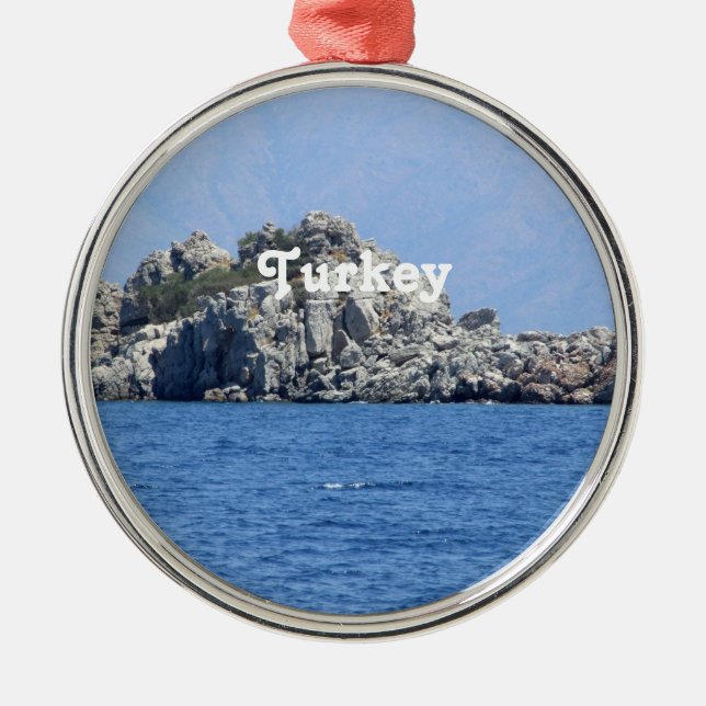 Turkey Metal Ornament (Front)