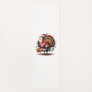 Turkey Moo Cow Costume Funny Thanksgiving Hallowee Yoga Mat
