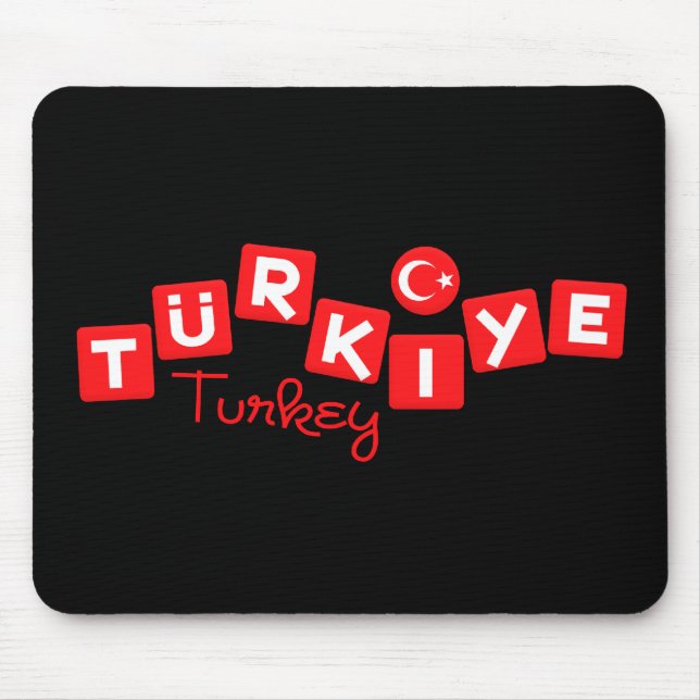 TURKEY mousepad - customize (Front)