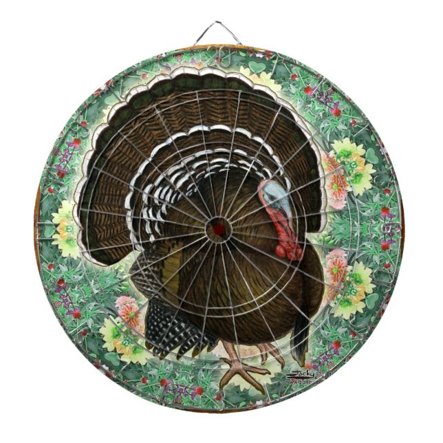 Turkey On the Greens Dartboard (Front)