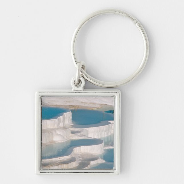 Turkey, Pamukkale Cotton Castle). Keychain (Front)