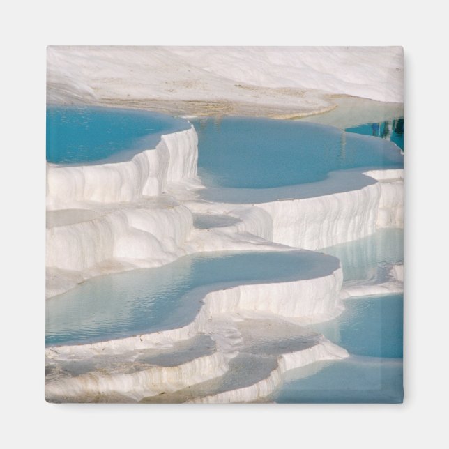 Turkey, Pamukkale Cotton Castle). Magnet (Front)