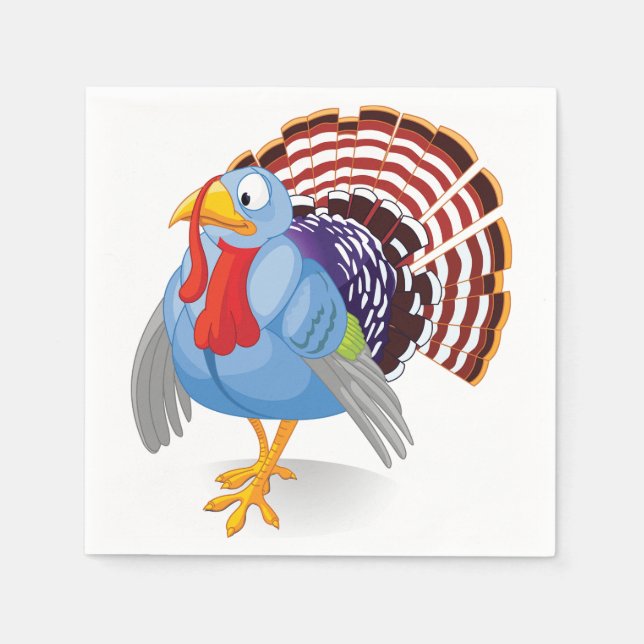 Turkey Paper Napkins (Front)