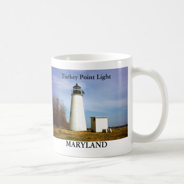 Turkey Point Light, Maryland Mug (Right)