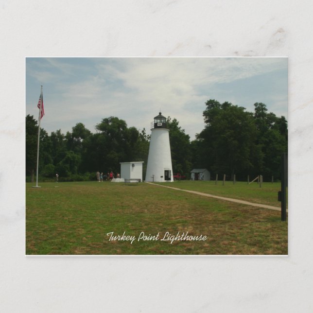 Turkey Point Lighthouse Postcard (Front)