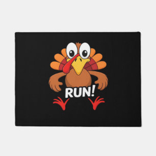 Turkey Run Thanksgiving Running Classic T-Shirt Doormat